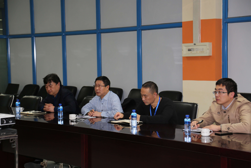 万名干手下基层烟台市国企一队到贝斯特软件公司调研座谈